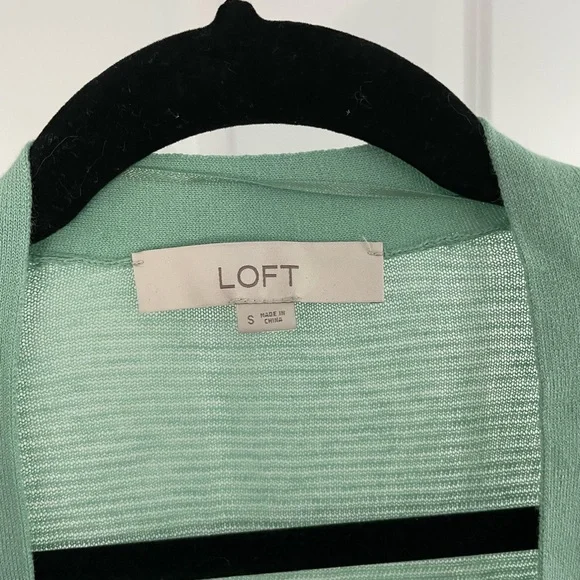 Loft lightweight cardigan in mint green - Picture 2 of 8
